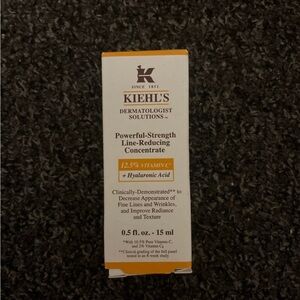 SOLD ON MERCARI  Kiehl's Vitamin C Line-Reducing Concentrate with Orange Accents